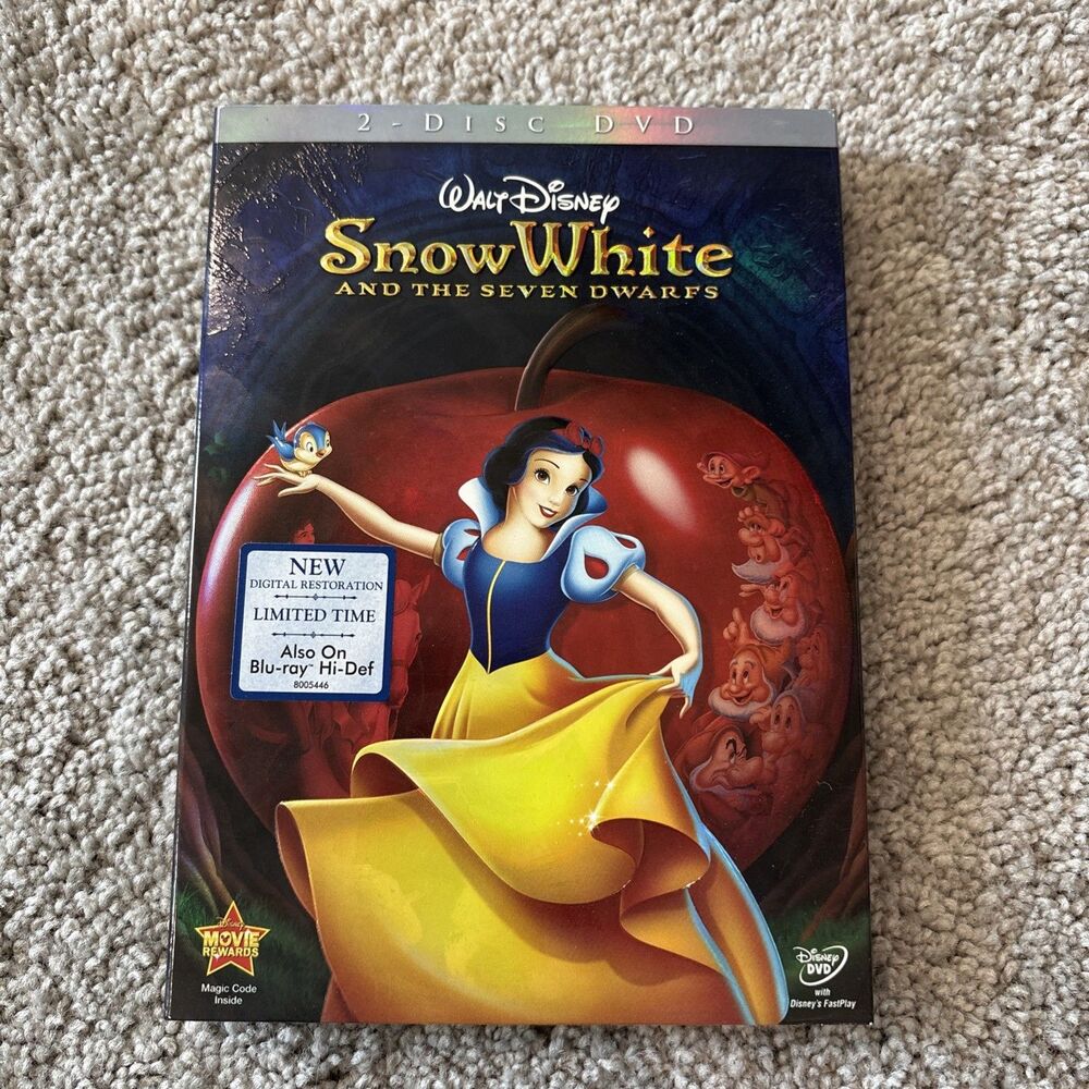 Snow White and the Seven Dwarfs DVD Movie Disney